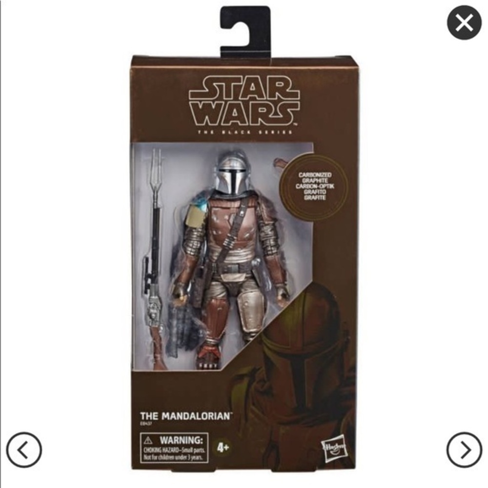 Star Wars Black Series Carbonized The Mandalorian